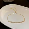 Pulsera de Lujo Ligero Diseño Nicho Ins Pulsera Celebridad de Internet para Mujer Estilo Coreano Combinable Simple Moda Pulsera Personalizada