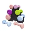 Mancuernas Sólidas de Hierro Fundido para Fitness en Casa, Mancuernas Delgadas para Brazos, Mancuernas Sólidas de Hierro Fundido, Mancuernas Recomendadas para Principiantes