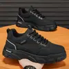 Otoño 2026 Nuevos Zapatos de Seguridad para Trabajo de Cuero Antideslizantes y Resistentes al Desgaste para Hombre Botas de Trabajo Deportivas Martin Zapatillas