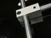 Accesorios para Estante de Almacenamiento de Eje Óptico Estante de Exhibición Casero DIY Clip de Fijación Metálico Base de Soporte de Eje Óptico / Conector Cruzado