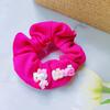 Anillo para el cabello Sanrio de estilo coreano con dibujos animados, material de maíz de alta calidad, lindo anillo para el cabello de intestino grueso Kulomi, cuerda para la cabeza con cola de caballo