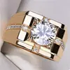 Anillo nuevo dominante para hombre de comercio exterior europeo y americano wish superventas moda anillo de negocios para hombre anillo de diamantes de compromiso de comercio electrónico transfronterizo