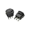 Interruptor basculante KCD11 10*15mm interruptor de encendido mini 2/3 pines 2 posiciones 3 posiciones interruptor circular para lámpara de escritorio/juguete