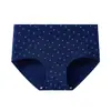 Bragas de algodón estampadas estilo japonés para mujer, talla grande 10A, antibacterianas, control de abdomen, tipo triángulo, para niñas y estudiantes