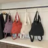Mochila Nova Moda 2025 Feminina Leve Simples Grande Capacidade Bolsa de Ombro Tendência Casual Mochila de Viagem