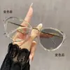 Varios Tipos de Gafas para Miopía que Cambian de Color para Hombres y Mujeres, Venta al por Mayor Transfronteriza, Gafas Fotosensibles con Filtro de Luz Azul, Gafas para Miopía Ultraligeras con Montura Grande para Mujer