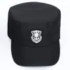Gorra de Guardia de Seguridad, Gorra de Entrenamiento de Malla Completa y Media Malla, Gorra con Visera Negra Ajustable, Gorra de Guardia de Seguridad para Entrenamiento Militar, Malla Transpirable