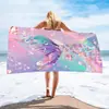 Toalha de Praia de Fibra Ultrafina Transfronteiriça que Absorve Água e Não Solta Fiapos, Personalizada com Fotos, Toalha de Praia Impressa Digital de Secagem Rápida da Amazon