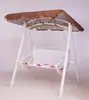 Columpio Doble para Patio Silla Mecedora de Hierro Forjado para el Hogar Silla de Ocio para Balcón Silla Mecedora Europea Columpio Infantil para Interiores