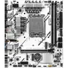 Placa Base para Ordenador de Escritorio Gaming Jingyue H810M-D Memoria DDR5 Placa Base Única