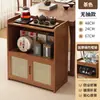 Armario para té, armario de almacenamiento para juego de té, armario de té para oficina, estante, pequeño estante de exhibición antiguo, armario de té, mueble lateral para mesa de té