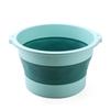 Cubo para baño de pies plegable, para el hogar, grueso, con conservación del calor, para la pantorrilla, nuevo, portátil, para la salud, para baño de pies, lavabo de masaje