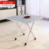 Mesa de Comedor Alta de Plástico Económica Escritorio de Cama para Apartamento Pequeño Mesa Cuadrada Pequeña Portátil Mesa de Comedor Plegable Mesa Plegable Nueva para Comer