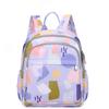 Bolsa de momia de tamaño pequeño, ligera, moderna, multifuncional, para madre y bebé, mochila de viaje de gran capacidad con aislamiento para biberones para mujer