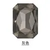 Al por mayor En stock Fondo Puntiagudo Rectangular Octagonal Pedrería Cristal de Vidrio Mahjong Accesorios para Joyería DIY Funda de Teléfono Pedrería