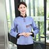 Ropa de limpieza de hotel manga larga restaurante catering cafetería limpieza de habitaciones ropa de trabajo ropa de otoño e invierno
