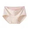 Ropa Interior de Algodón Médico Clase A para Mujer, Algodón Puro, Antibacteriana, Entrepierna Extendida, Sin Costuras, Calzones de Algodón de Colores para Niñas