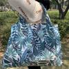 Bolsa de Compras Ecológica Plegable de Poliéster Europea y Americana de Venta Caliente, Bolso de Mano Portátil, Bolsa de Almacenamiento Extra Grande de un Solo Hombro, Bolsa de Compras para Supermercado