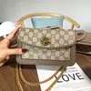 Bolso Pequeño para Mujer 2026 Nuevo Estilo Bolso Cruzado con Cadena para Teléfono Bolso Cuadrado Pequeño Versátil para Hombro o Axila Bolso de Mujer de Moda con Estampado