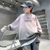 Conjunto de Moletom para Meninos 2026 Novo Estilo para Crianças Maiores, Roupa de Primavera, Estilo de Rua da Moda, Moda Hip-Hop Legal e Estilosa para Meninos