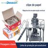 Máquina de Enchimento de Caixa de Clipe de Papel a Granel Totalmente Automática Pesagem e Corte Automático Tachinha Material de Escritório em Máquina de Enchimento de Caixa