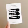 Pinzas para el pelo de cuero con forma de estrella y nube para niñas, Pinzas Bb dulces y geniales para flequillo y cabello lateral, Accesorios para el pelo para niñas