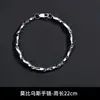 Pulseira de Aço Inoxidável para Homens, Moderna e Simples, Acessórios Populares para Mulheres, Joias Versáteis de Alta Qualidade, Joias Hip-Hop Retrô Atacado