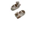 Zapatos Coreanos Nuevos Estilo Bebé Niño Pequeño 2026, Antideslizantes, Elásticos, Anticaídas, Zapatos de Princesa con Lazo Primavera y Otoño