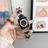 Correa de Pétalo de Empalme Electrochapada para AppleWatch Correa de Reloj Correa Transparente para Huawei/Samsung