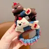 Nueva Linda Cachorro Mezclilla Cuerda para el Cabello Niña Versátil Decorativa Adorno para la Cabeza Estudiante Coleta Lazo para el Cabello Accesorios para el Cabello Venta al por Mayor
