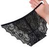 Novo estilo francês sexy gradiente laço feminino underwear cintura baixa alta elástica confortável respirável traceless underwear mulheres 7608