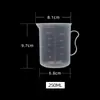 Taza medidora de plástico engrosada 5000 3000 2000 1000 500ml 250 300 mL Taza graduada vaso