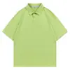 Camisa Polo de Manga Corta con Cuello Solapa Marca de Moda Suorona 7A Antibacteriana de Cuatro Botones Ropa de Trabajo Camiseta de Trabajo Ropa para Clase Personalización