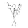 Lavagem e sopro Tesouras de barbeiro pente broche pino masculino emblema de diamante emblema emblema pequeno pino de lapela de terno