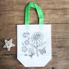 Bolsa de Grafitis No Tejida Bolsa de Clasificación de Basura DIY Material para Bolso de Mano de Producción Pintado a Mano para Niños