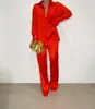 Transfronteiriça Outono Novo Europeu e Americano Amazon Feminina Desejo Moda Multicolor Sadie Solta Casual Camisa Europeia e Americana terno