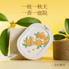 Pastilhas de Fragrância Sólida de Osmanthus para Uso Doméstico, Pendentes Perfumados para Guarda-Roupa, Enfeites Perfumados com Óleo Essencial para Carro, Pastilhas de Gesso com Fragrância de Longa Duração