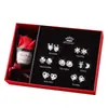 Regalo de San Valentín para Novia para una Semana, Juego de Caja de Regalo de Plata de Ley, Lujo Accesible, Práctico y de Gama Alta para la Cumpleañera