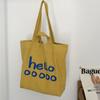 Bolsa Tote Casual Artística de Pedido Estrangeiro para Mulheres, Bolsa de Ombro Fashionável de Grande Capacidade, Novo Modelo 2026, Bolsa de Braço Simples e de Alto Padrão
