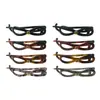 Nuevo Pasador Brillante con Forma de Lazo Hueco Estampado de Leopardo Pinza para Flequillo Lateral Pinza de Pato Accesorios para el Cabello Dulces de Gama Alta Venta al por Mayor