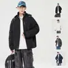 Nueva Chaqueta de Grafeno Otoño e Invierno para Hombre de Terciopelo Engrosada Cálida de Algodón Chaqueta Cortavientos e Impermeable Ropa de Moda para Pareja