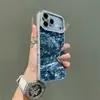 Cor Sólida Brilhante Padrão de Concha com Diamante Adequado para Capa de Celular Apple 17Promax Iphone16 Furo Fino 15 Anti-Queda 14/13P