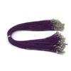Venta al por mayor, 100 unidades de 1,5 mm, cuerda de cera de Corea del Sur, accesorios para collar, cadena de cuero, cadena de joyería DIY, gran oferta en Amazon.