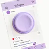 Suporte Magnético de Telefone de Silicone com Toque de Pele Fosco e Color-Blocking de Nicho, Suporte Retrátil de Mesa para Preguiçosos em Cor Sólida