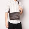 Bolso de Hombro de Cuero Genuino para Hombre Retro Casual Nuevo de Fábrica Cuero Crazy Horse Bolso Cruzado para Mujer Gran Capacidad Bolso para iPad