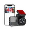 Gravador de Condução Ultra-Alta Definição 4K Frontal / 2K Traseiro com Visão Noturna, Gravação Dupla, Monitoramento de Estacionamento, Wi-Fi, Conexão com Celular, Tela de 3 Polegadas