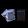 Bolsa ziplock transparente de PVC Qi Yi al por mayor bolsa de embalaje para joyería bolsa sellada para pulsera Wenwan bolsa de almacenamiento para pulsera de joyería