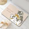 Suministro Exclusivo Transfronterizo de Esteras de Tierra de Diatomeas para Animales Estilo Curativo, Esteras Antideslizantes Absorbentes de Agua para Baño, Esteras para Gatos Estilo Fresco, Alfombras