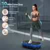 Máquina quemagrasas de pie para personas perezosas, vibrador shaker de cuerpo completo para uso doméstico, máquina de escultura corporal con ritmo silencioso, equipo de fitness unisex