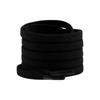 Venta al por mayor de fábrica 6MM cordón elástico de spandex doble elástico cinturón sin atar color cordón cuerda un par